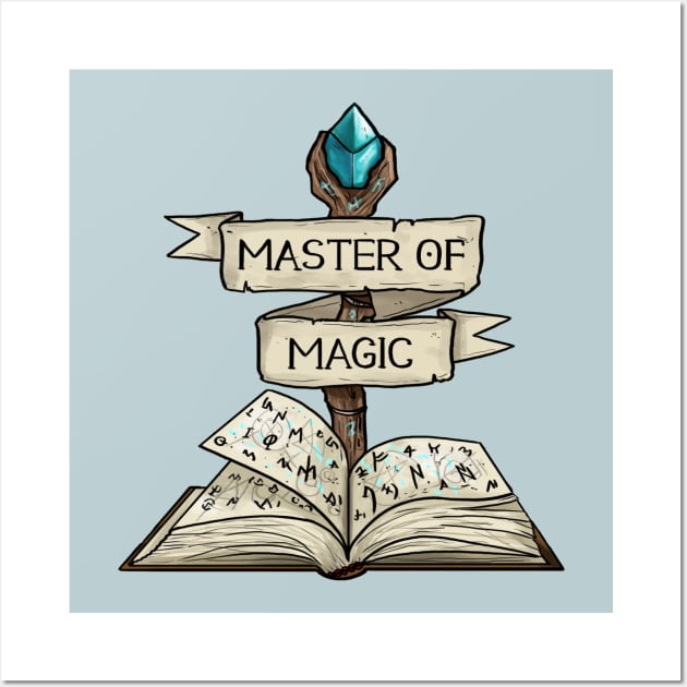 Mage - Master of Magic Wall Art by Sheppard56